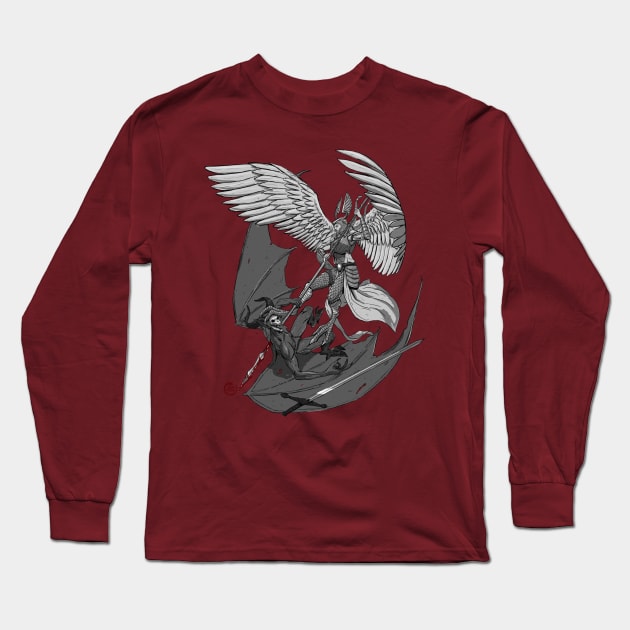 Battle in the Sky Long Sleeve T-Shirt by ZaneScarlettArt